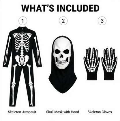Novelty Skeleton Costume
